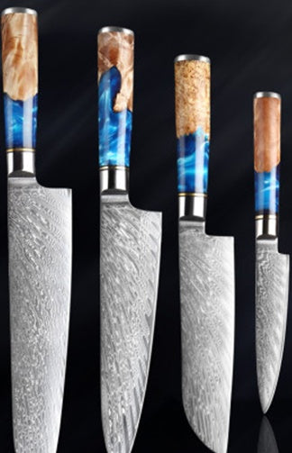 MasterCraft Pro™ - Forged Damascus Style Chef Knife Series