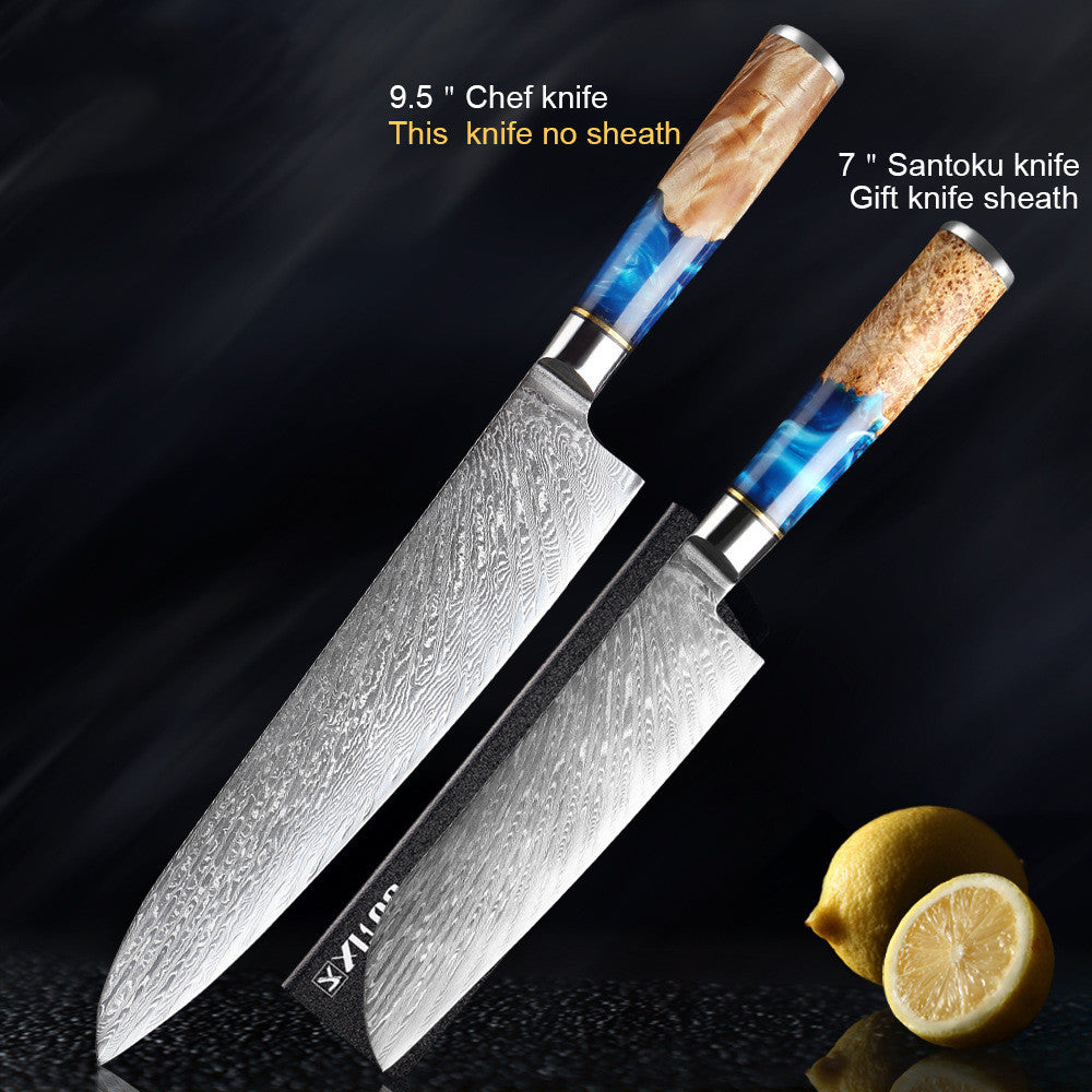 MasterCraft Pro™ - Forged Damascus Style Chef Knife Series