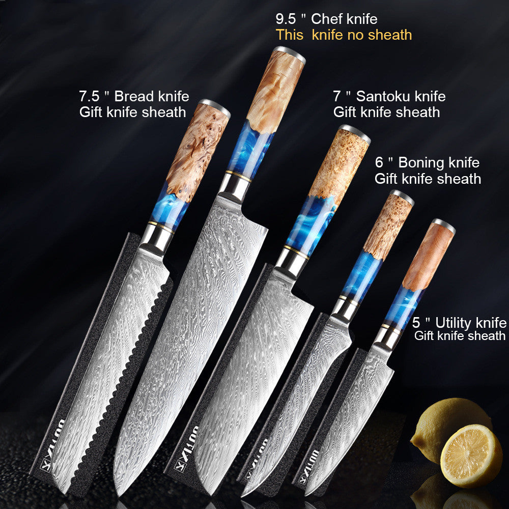 MasterCraft Pro™ - Forged Damascus Style Chef Knife Series